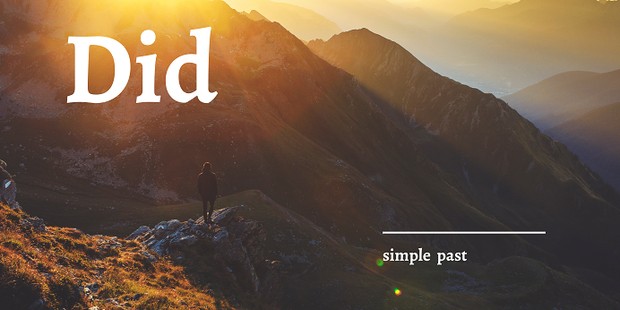 از Did برای سوالی کردن گذشته ساده استفاده می شود