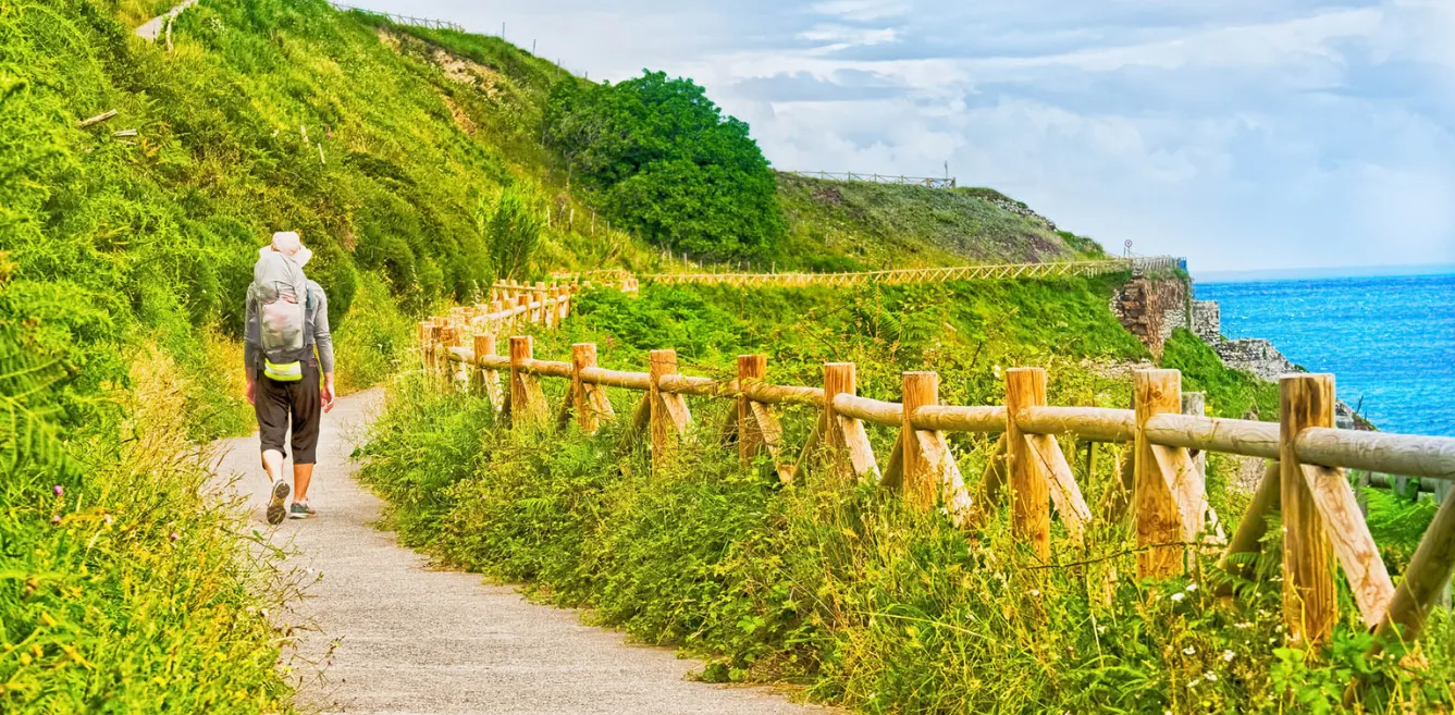 فرد برای مدتی در گذشته در حال سفر بوده است که مثالی است از گذشته استمراری